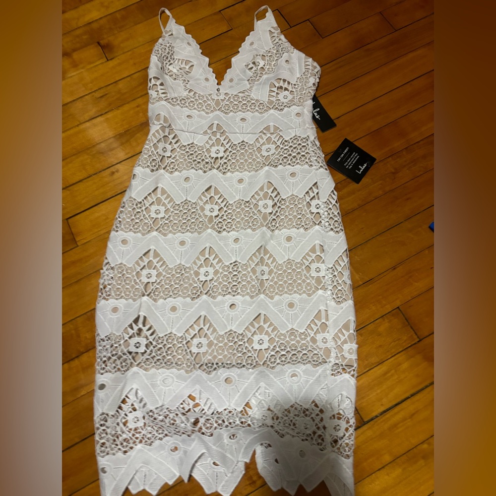 Lulus white dress size 2